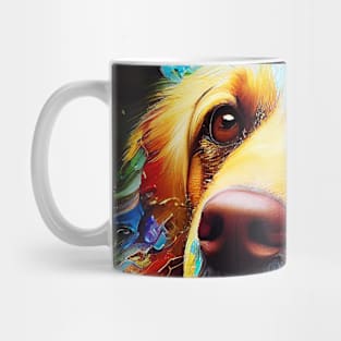 Golden Retriever Dog Pet Cute Adorable Animal Compagnon Mug